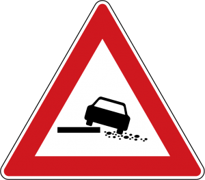 تابلوهای راهنمایی و رانندگی شانه خطرناک